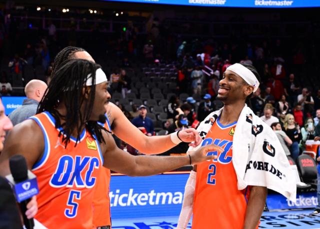 虎扑体育-【现场】雷霆轻取老鹰 亚历山大：“不在乎谁防我。”